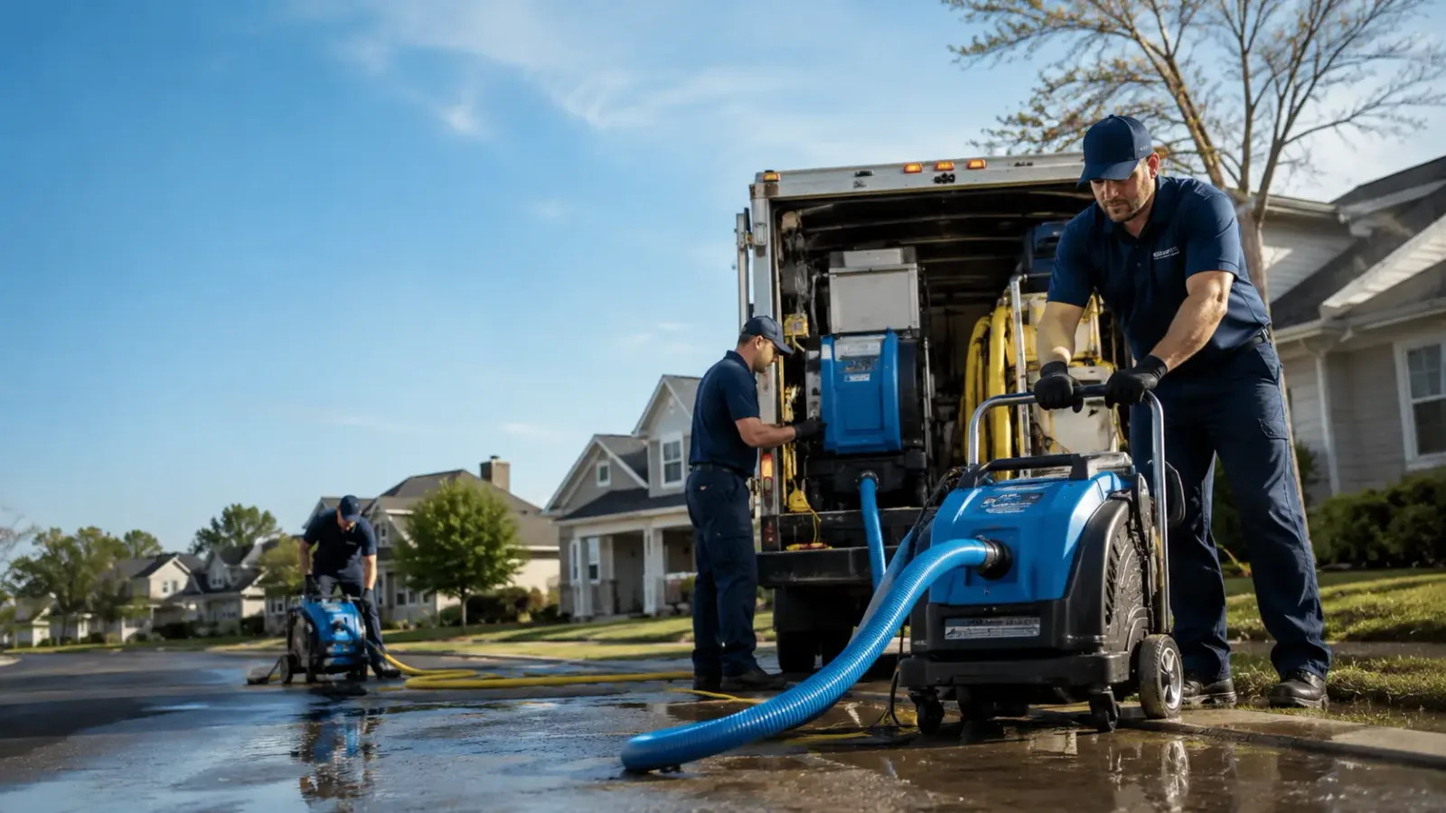Flood Damage Cleanup in Glen Hope, PA
